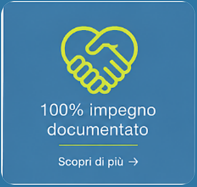 100% impegno documentato